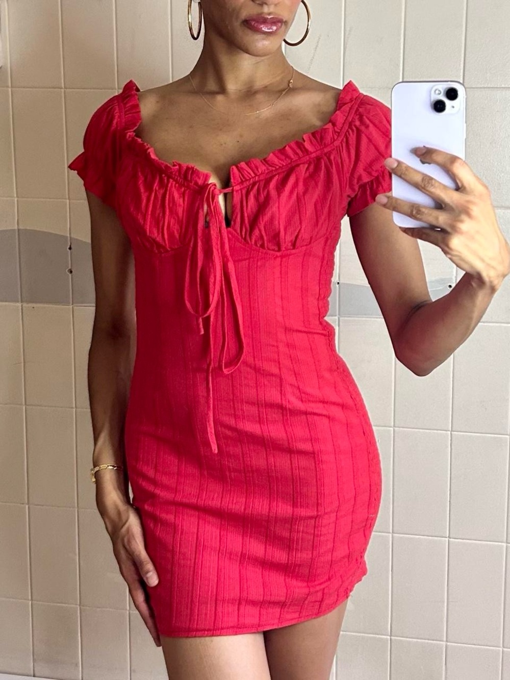 Princess Polly Red Mini Dress